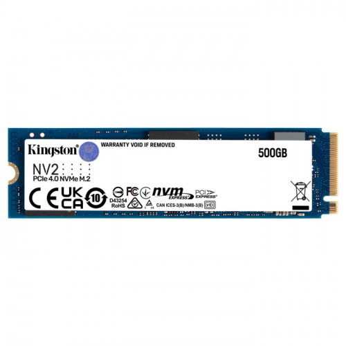 Kingston NV2 SNV2S/500G 500GB PCIe NVMe M.2 SSD Disk