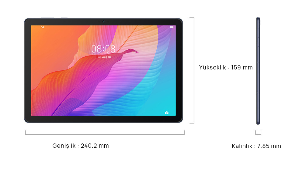 HUAWEI MatePad T10s 10,1'' AGS3-W09 64Gb Bellek, 3Gb Ram, Wifi