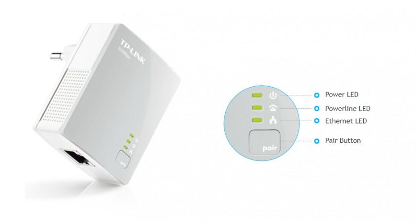 Tp-Link TL-PA4010KIT AV500 Nano Powerline Adaptör