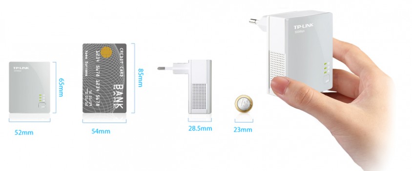 Tp-Link TL-PA4010KIT AV500 Nano Powerline Adaptör