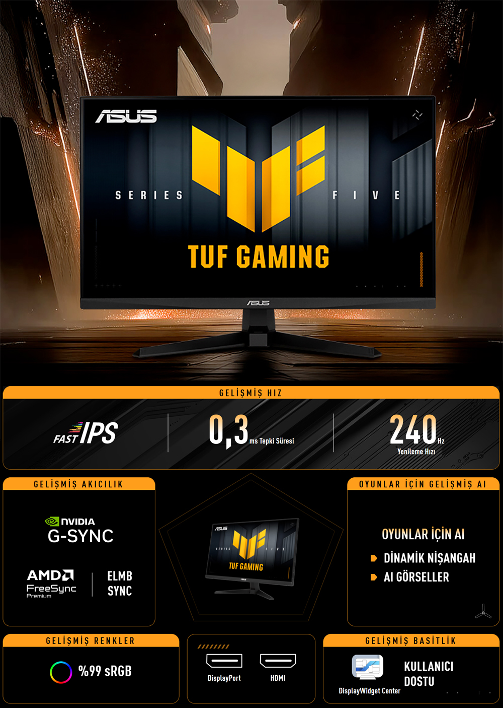 TUF Gaming VG259QM5A