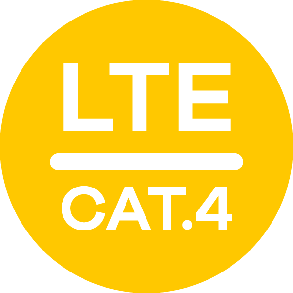 WAH7601, 3GPP Release 9 Category 4, data rates of up to 150/50 Mbps (DL/UL)